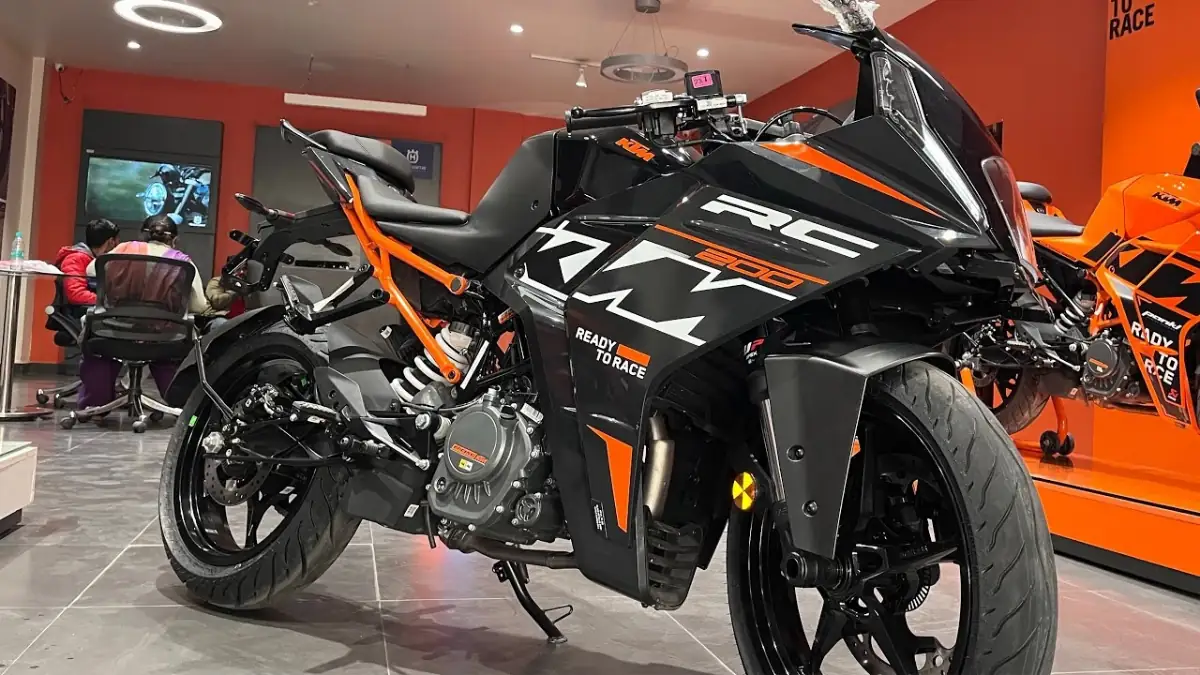 KTM RC 200 New Bike