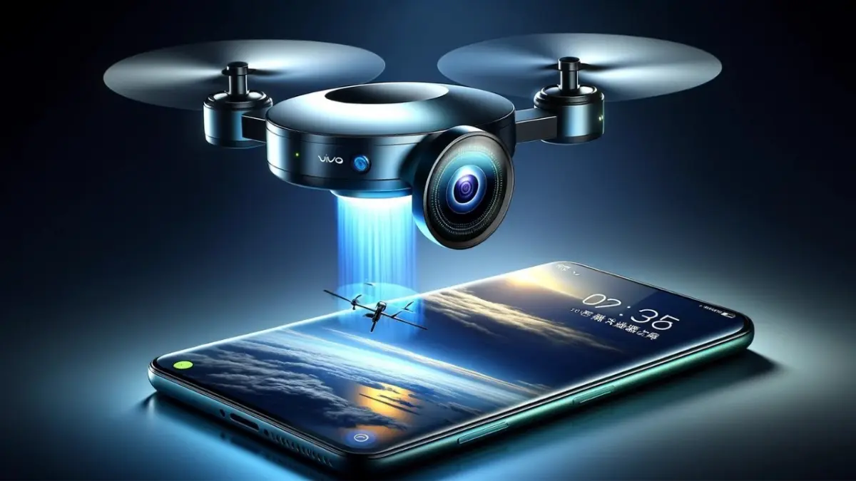 Vivo drone flying phone