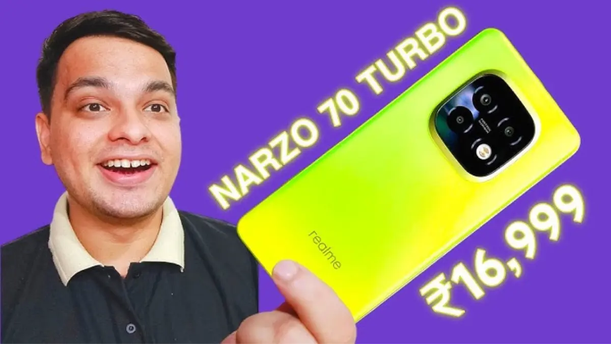 Realme Narzo 70 Turbo smartphone