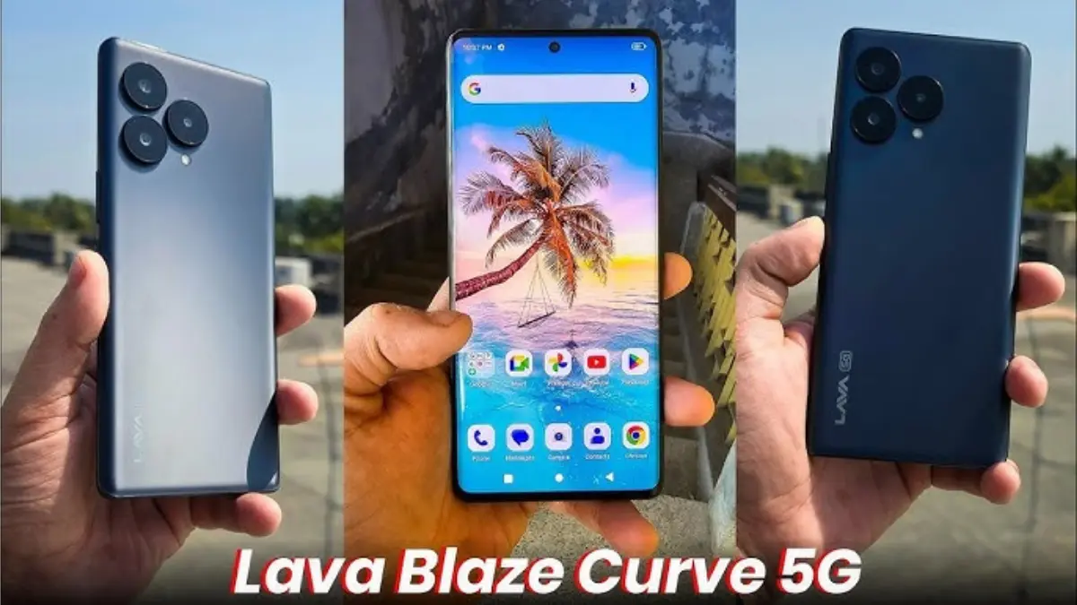 Lava Blaze Curve 5G phone