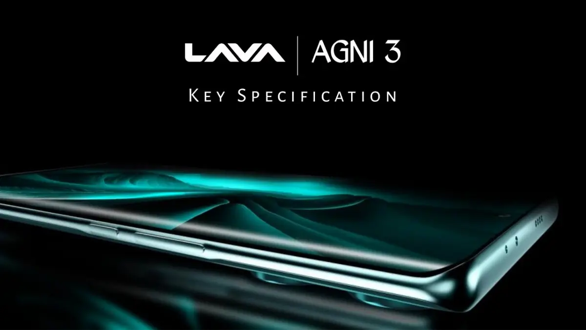 Lava Agni 3 5g smartphone