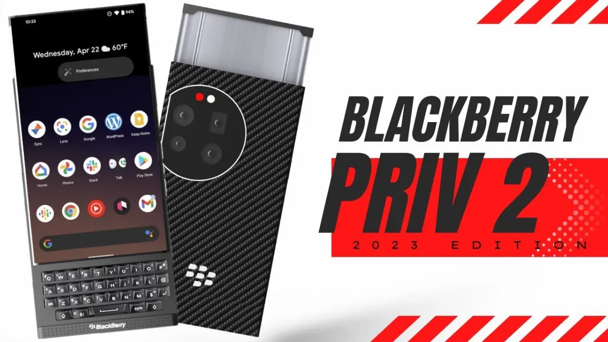 BlackBerry Priv 2 5G smartphone