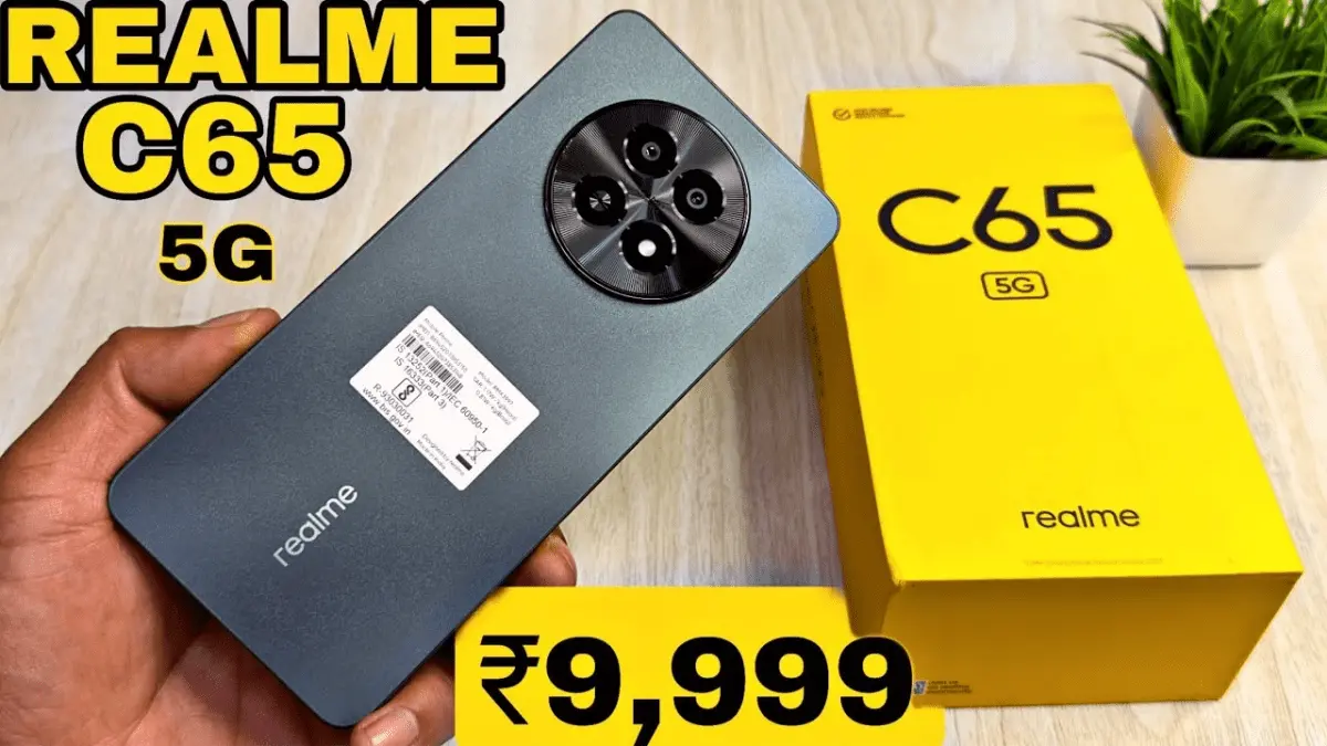 Realme C65 5G smartphone