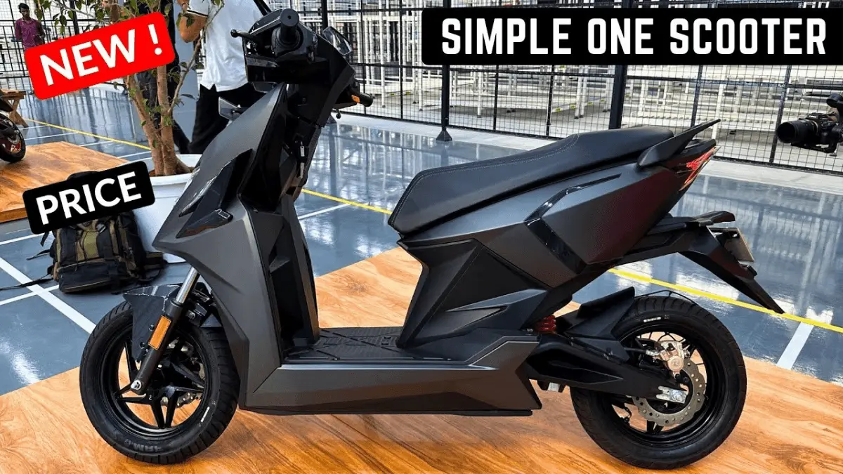 simple one electric scooter