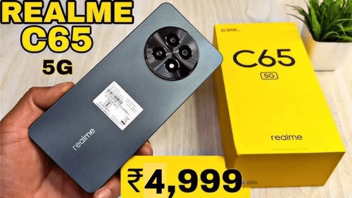 Realme C65 5g smartphone