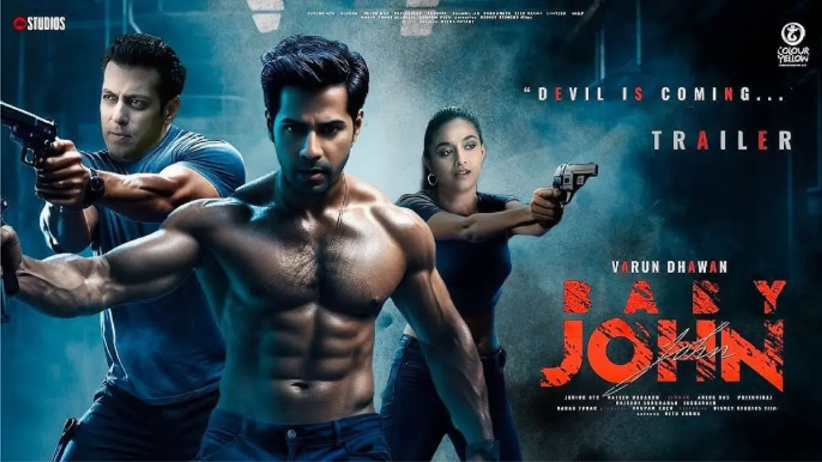 Varun Dhawan Baby John Movie Teaser