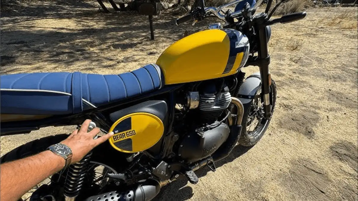 Royal Enfield bear 650 bike