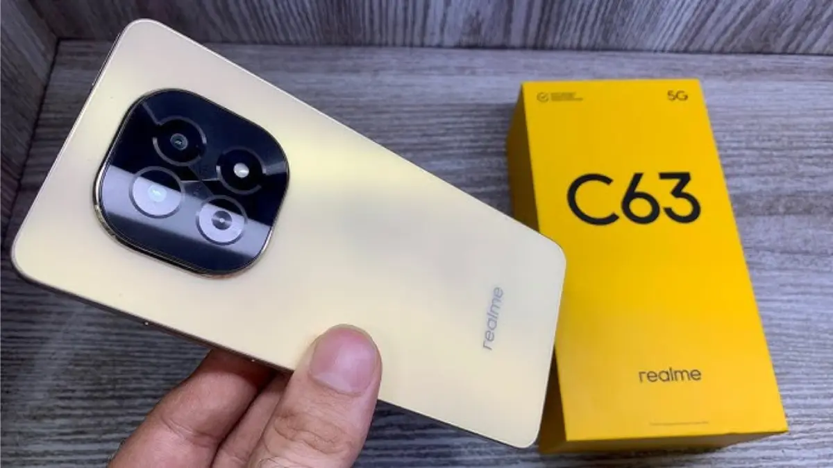 Realme C63 5G smartphone